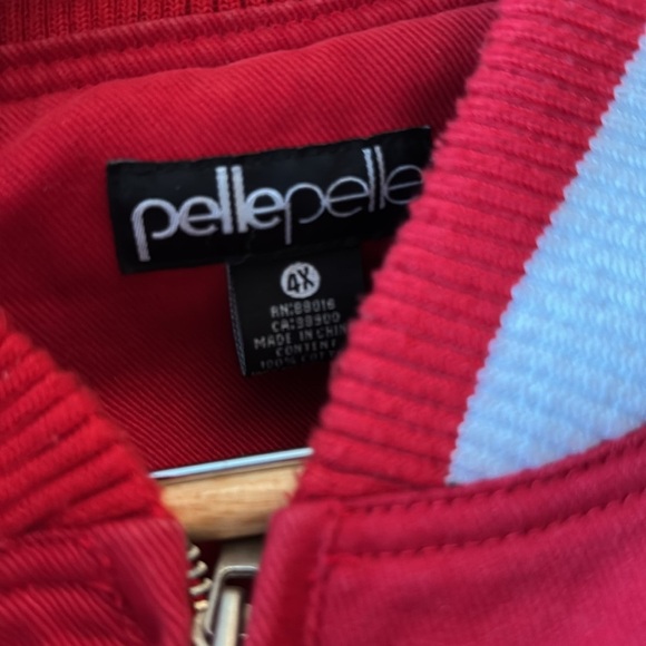 Pelle pelle vintage Red and White panther varsity Jacket EUC 4XL - Picture 17 of 17